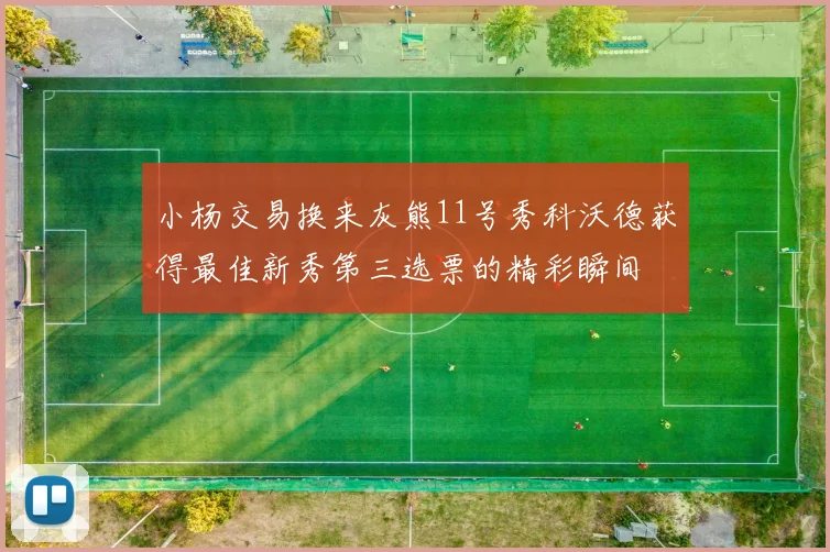 小杨交易换来灰熊11号秀科沃德获得最佳新秀第三选票的精彩瞬间